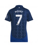 Manchester United Mason Mount #7 Vieraspaita Naisten 2024-25 Lyhythihainen